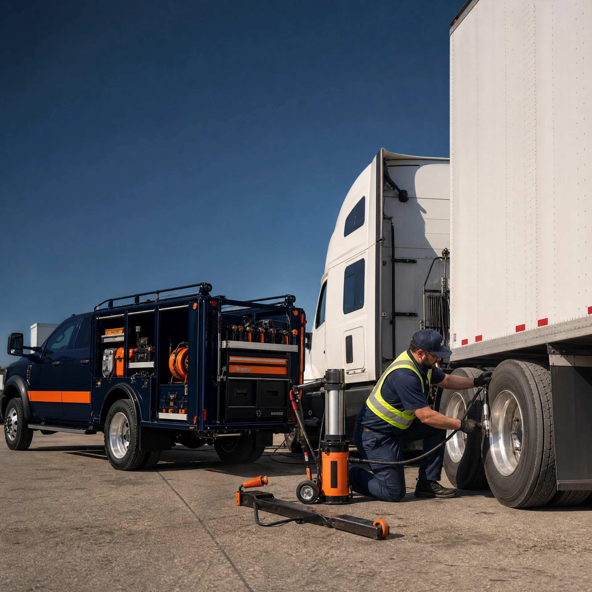 18-Wheeler, Commercial Truck & Trailer Tire Repair: Mobile Help When Your Route Cannot Wait